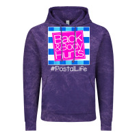 Cloud Purple back and body hurts Vintage Hoodie - artisFamous