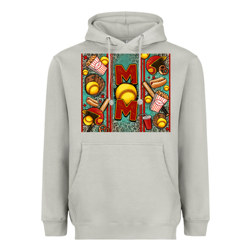 Softball Mom Heavyweight Hoodie by Jasminsmagicworld | Teevron