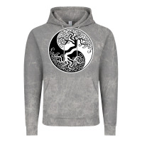 Cloud Rock tree of life yin yang Vintage Hoodie - artisFamous
