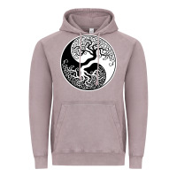 Vintage Zinc tree of life yin yang Vintage Hoodie - artisFamous