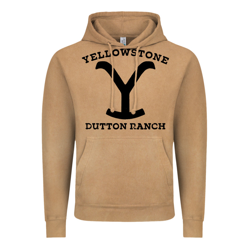 Black Stone Dutton Ranch Vintage Hoodie by artisFamous | Teevron