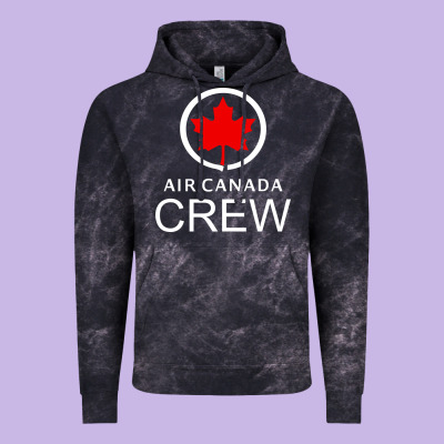 Aviation Air Canada Crew Vintage Hoodie Designed By Artisfamous