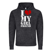 Vintage Black i heart my girlfriend shirt Vintage Hoodie - artisFamous