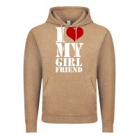 Vintage Coffee i heart my girlfriend shirt Vintage Hoodie - artisFamous