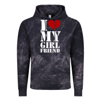 Cloud Black i heart my girlfriend shirt Vintage Hoodie - artisFamous