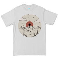 Dove Grey The Mountains Are Calling Premium Tee - Bettercallsaul