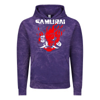 Cloud Purple cyberpunk 2077 Vintage Hoodie - artisFamous