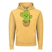 Vintage Mustard happy cactus hug me please Vintage Hoodie - artisFamous