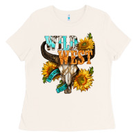 Bone Western Wild West Rodeo Ladies Tee - BundleAndBundleShop