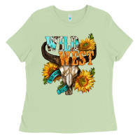 Matcha Western Wild West Rodeo Ladies Tee - BundleAndBundleShop