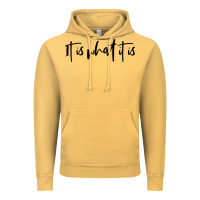 Vintage Mustard it is what it is Vintage Hoodie - artisFamous