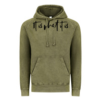 Vintage Olive it is what it is Vintage Hoodie - artisFamous