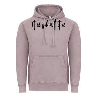 Vintage Zinc it is what it is Vintage Hoodie - artisFamous