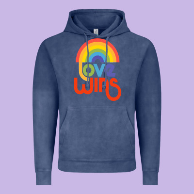 Love  Classic Vintage Hoodie Designed By Artisfamous