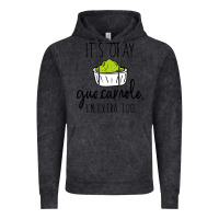 Vintage Black its okay guacamole im extra too Vintage Hoodie - artisFamous