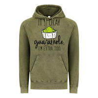 Vintage Olive its okay guacamole im extra too Vintage Hoodie - artisFamous