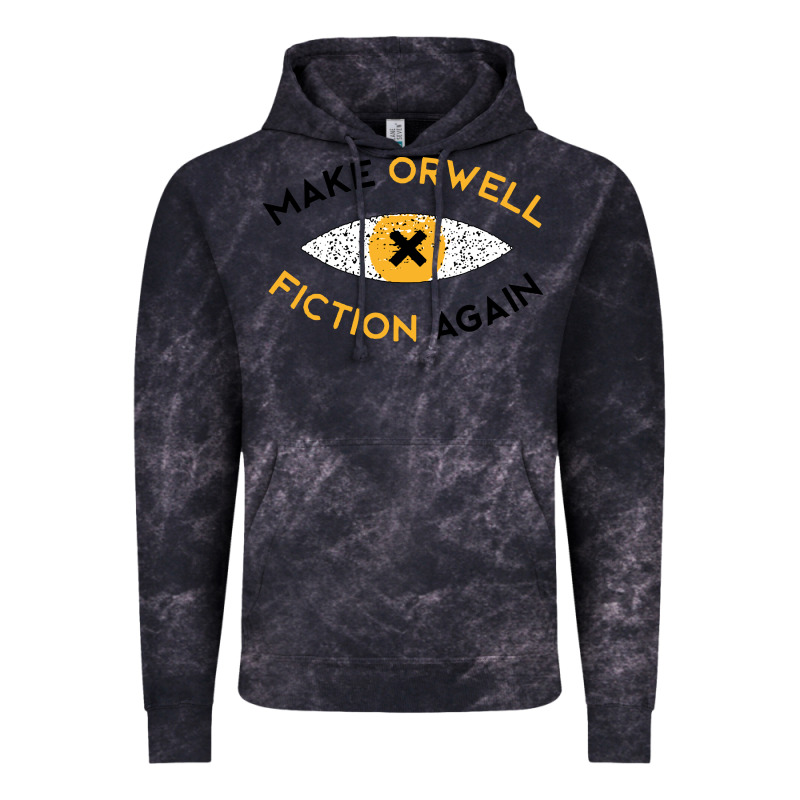 Make Orwell Fiction Again Vintage Hoodie by artisFamous | Teevron