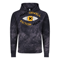 Cloud Black make orwell fiction again Vintage Hoodie - artisFamous