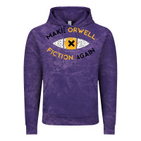 Cloud Purple make orwell fiction again Vintage Hoodie - artisFamous