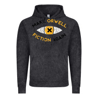Vintage Black make orwell fiction again Vintage Hoodie - artisFamous