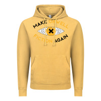 Vintage Mustard make orwell fiction again Vintage Hoodie - artisFamous