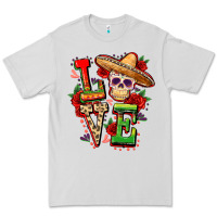 Dove Grey Cinco de mayo love Premium Tee - FaDigitalArtStudio