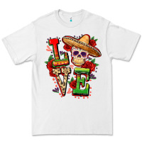 White Cinco de mayo love Premium Tee - FaDigitalArtStudio