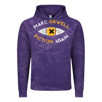 Cloud Purple make orwell fiction again Vintage Hoodie - artisFamous