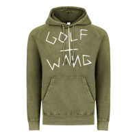 Vintage Olive golf wang burgundy Vintage Hoodie - artisFamous