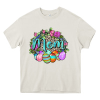 Cream Easter Mom  Happy Easter Day Heavy Core Tee - CowGirlArtShop