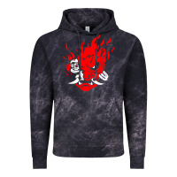 Cloud Black cyberpunk 2077 Vintage Hoodie - artisFamous