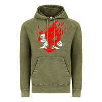 Vintage Olive cyberpunk 2077 Vintage Hoodie - artisFamous