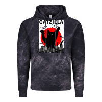 Cloud Black vintage catzilla japanese sunset style Vintage Hoodie - artisFamous