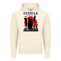 Vintage Artic vintage catzilla japanese sunset style Vintage Hoodie - artisFamous
