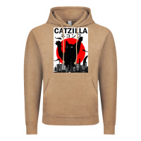 Vintage Coffee vintage catzilla japanese sunset style Vintage Hoodie - artisFamous
