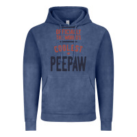 Vintage Denim Officially The World's Coolest Peepaw | Mens Gift Vintage Hoodie - artisFamous