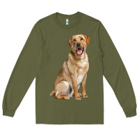 Labrador Retriever Llustrations Long Sleeve Tee | Teevron