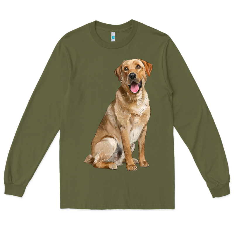 Labrador Retriever Llustrations Long Sleeve Tee by LillyAllenDesigns | Teevron