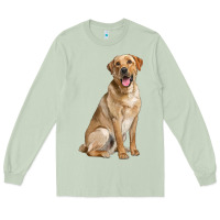 Matcha Labrador Retriever llustrations Long Sleeve Tee - LillyAllenDesigns