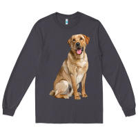 Smoke Labrador Retriever llustrations Long Sleeve Tee - LillyAllenDesigns