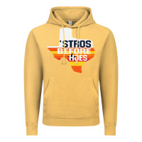 Vintage Mustard stros before hoes Vintage Hoodie - artisFamous