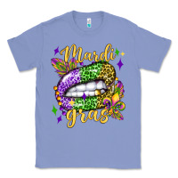 Colony Blue mardi gras with  lip olivia Classic Tee - OliviaCreatesArt
