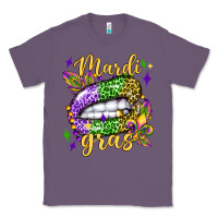 Lavender mardi gras with  lip olivia Classic Tee - OliviaCreatesArt