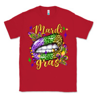 Red mardi gras with  lip olivia Classic Tee - OliviaCreatesArt