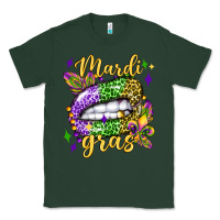 Sports Green mardi gras with  lip olivia Classic Tee - OliviaCreatesArt
