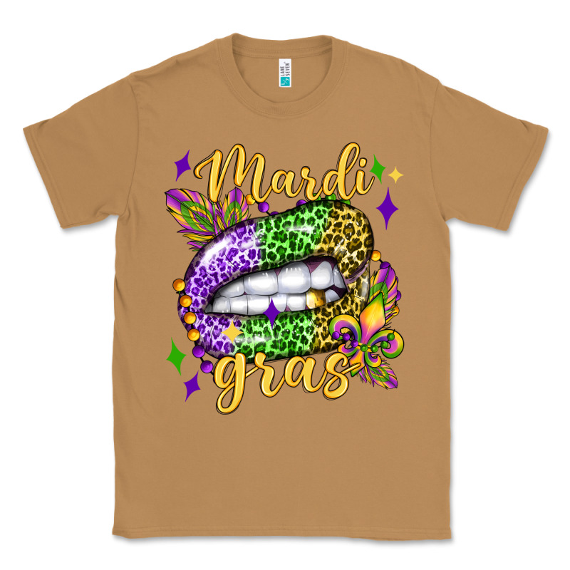 Mardi Gras With  Lip Olivia Classic Tee by OliviaCreatesArt | Teevron