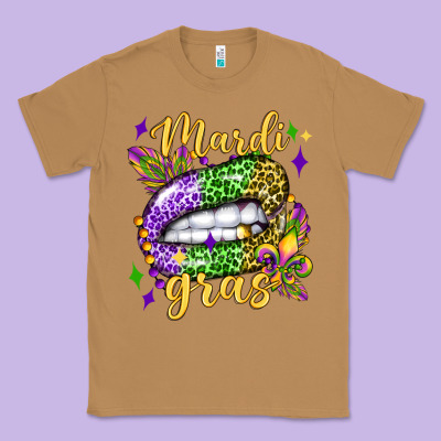 Mardi Gras With  Lip Olivia Classic Tee Designed By Oliviacreatesart
