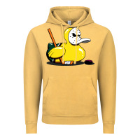 Vintage Mustard mighty rubber ducky Vintage Hoodie - artisFamous