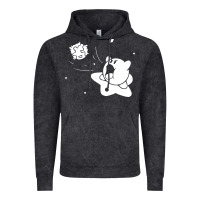 Vintage Black kirby gamer geek snes Vintage Hoodie - artisFamous