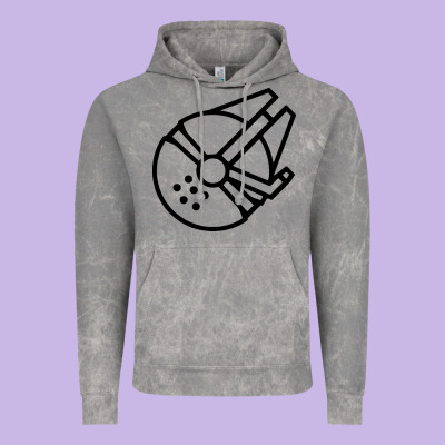 Millennium Falcon Vintage Hoodie Designed By Artisfamous